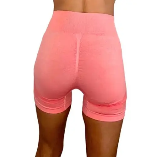Booty Sculpting Short Shorts - Peach - MASA