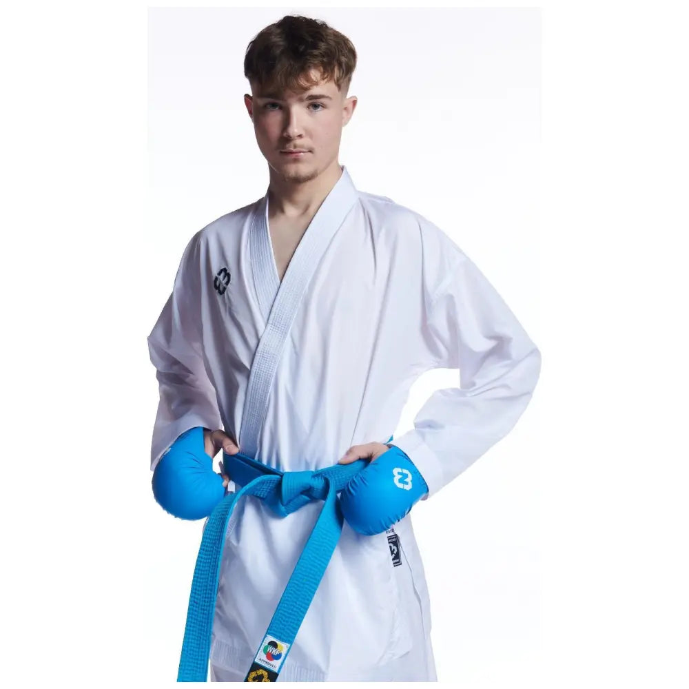 Close look of the jacket - fresh crisp white