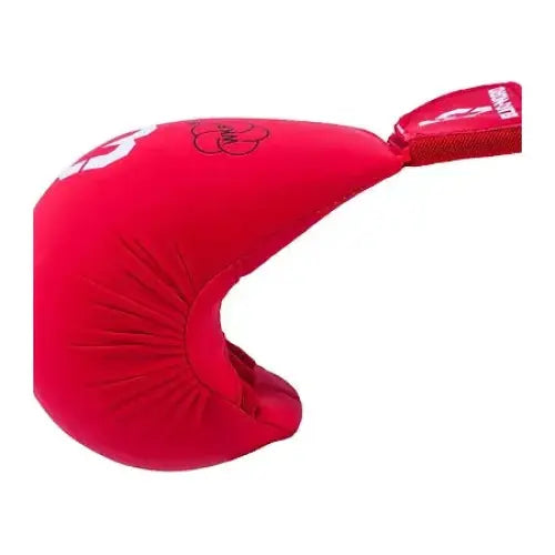 Side profile of the Budo-Nord Karate Glove - Red