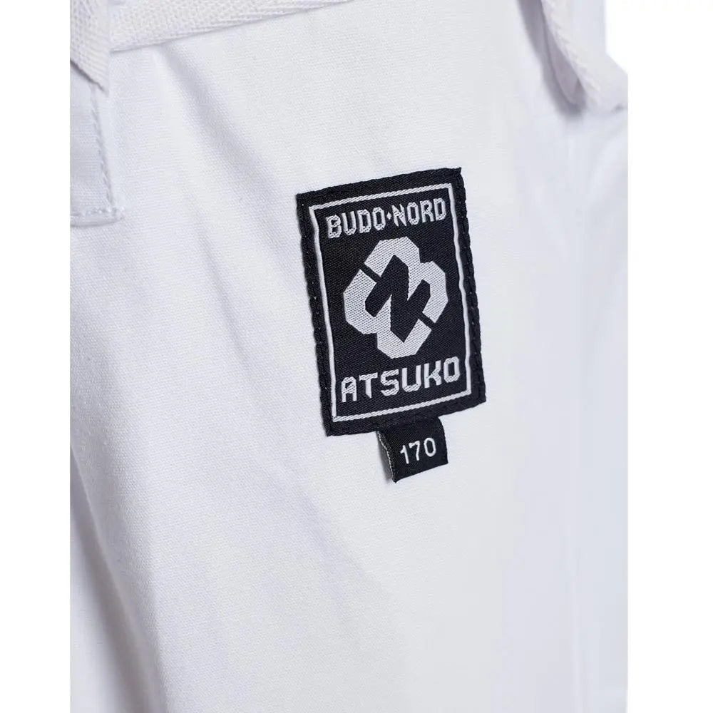 clean crisp pants with Budo-Nord label