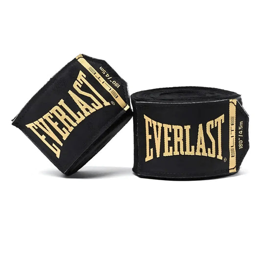 Everlast 180 Hand Wraps - Black - Boxing Hand Wraps