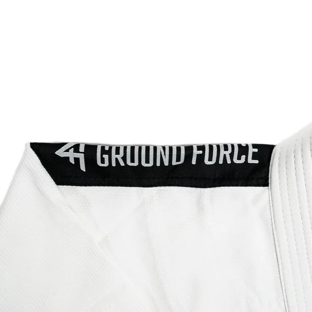 Ground Force Basic Kids BJJ Gi - White - Martial Arts Supplies