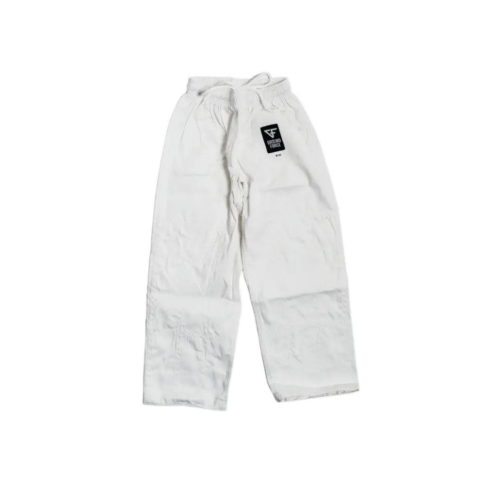 Ground Force Basic Kids BJJ Gi - White - Martial Arts Supplies