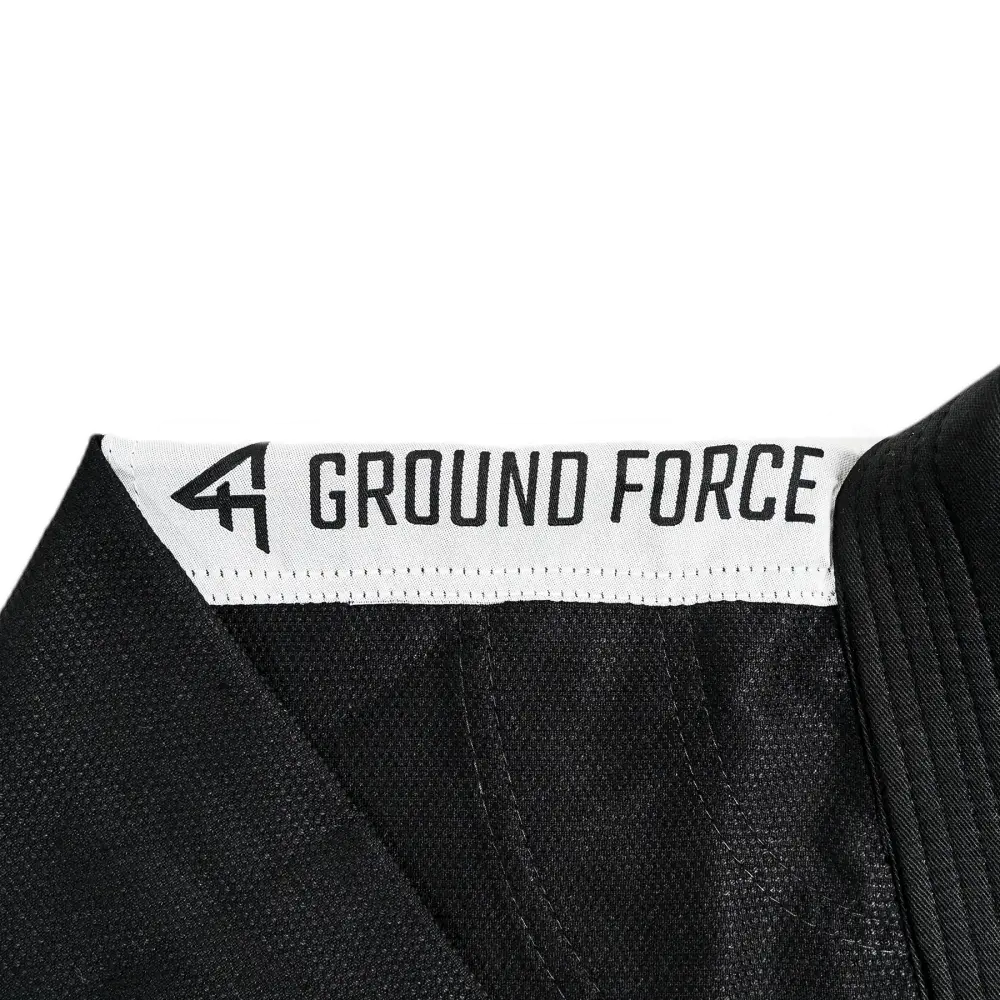 Ground Force Basic Kids BJJ Gi - Black - Martial Arts Supplies