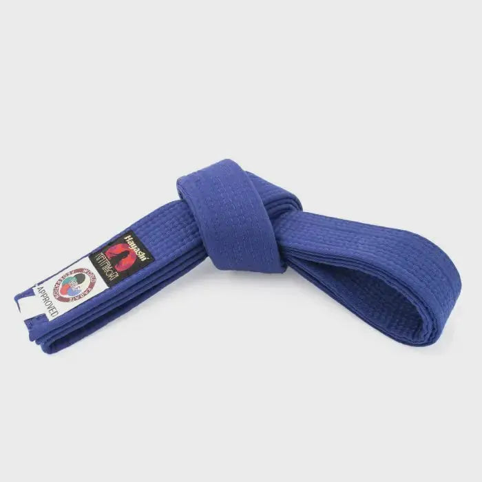 Hayashi Karate Competition Belts - WKF Approved - Blue