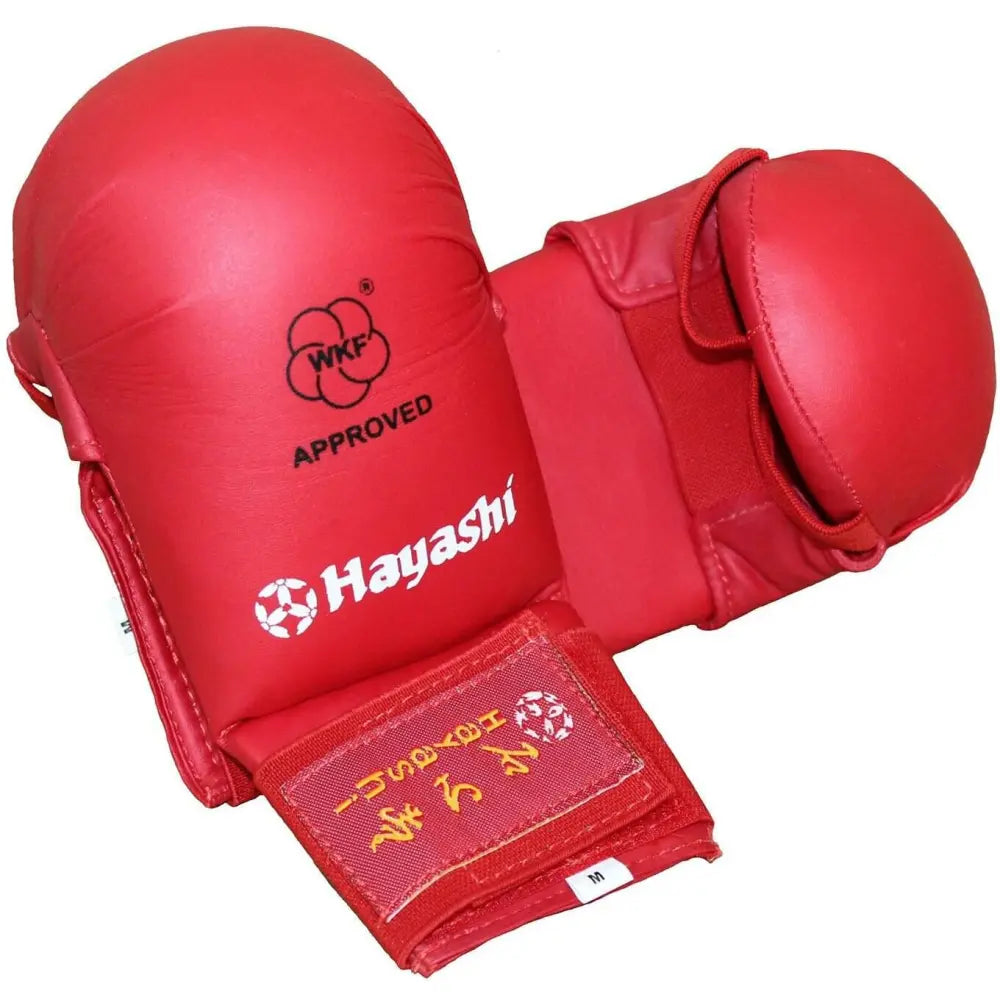 Hayashi Karate Gloves WKF Approved - Red