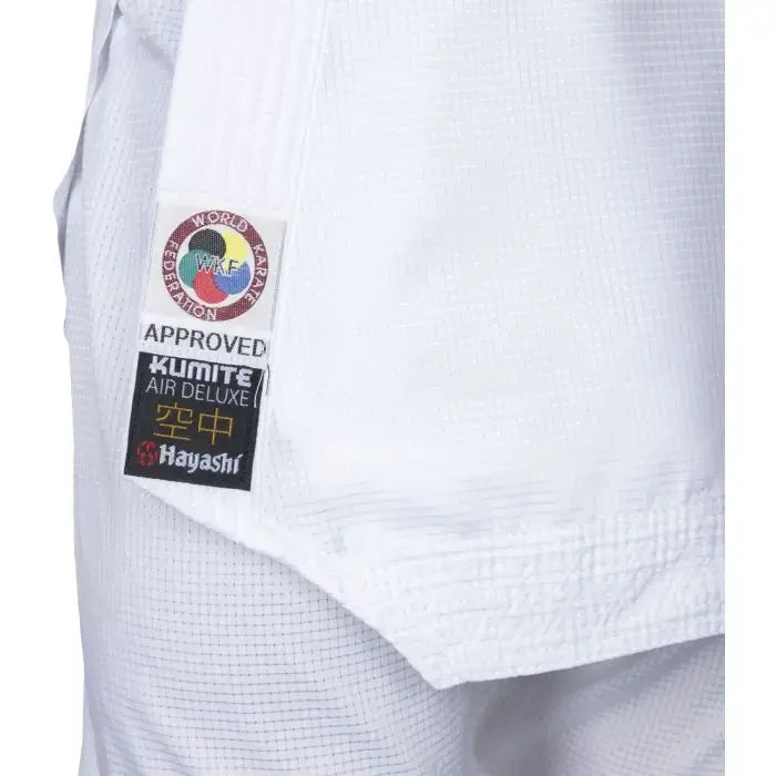 Hayashi label and WKF approved