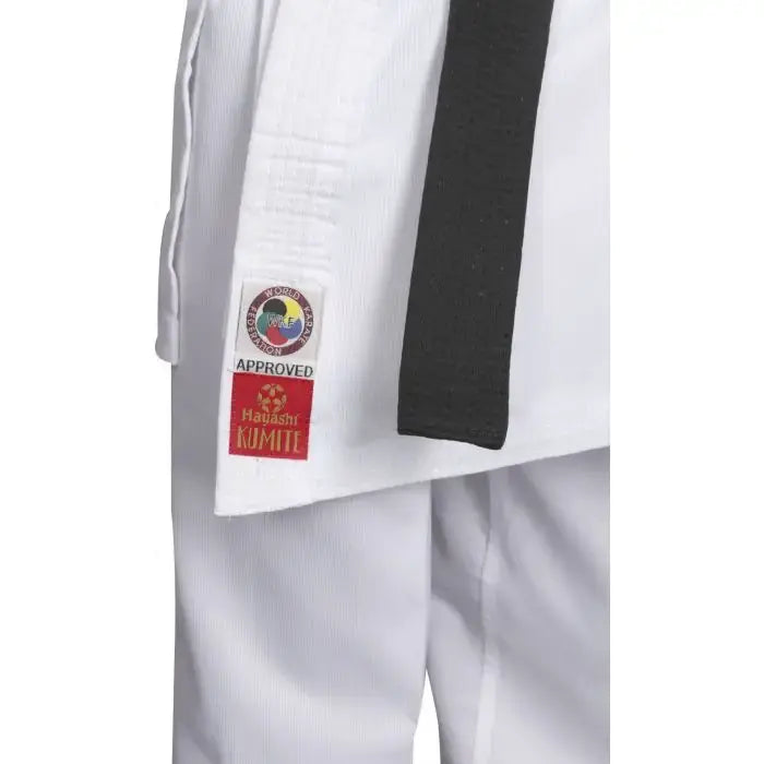 WKF approved and Hayashi badge