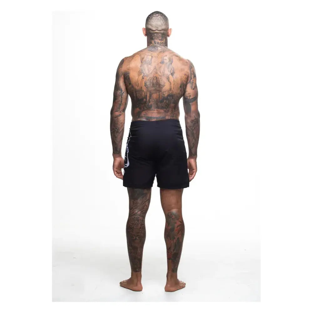 Back of Humble Fightware Assassins BJJ Shorts