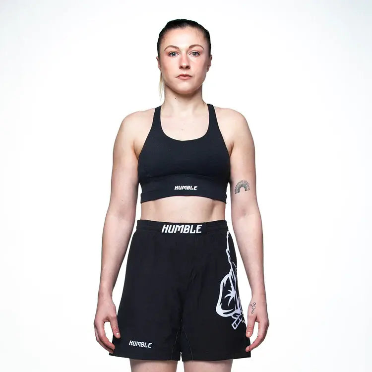 Humble Assassins MMA Grappling shorts are also great for ladies