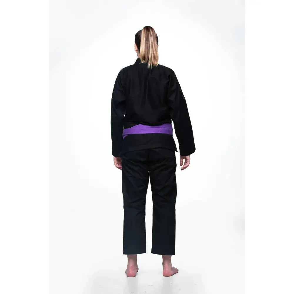 Feather Pro BJJ Gi - Black - Martial Arts Supplies Perth