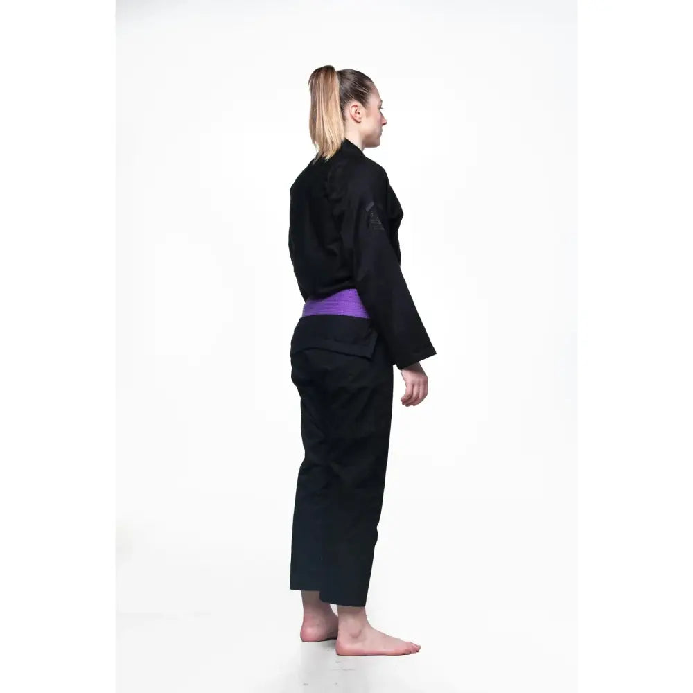 Feather Pro BJJ Gi - Black - Martial Arts Supplies Aus