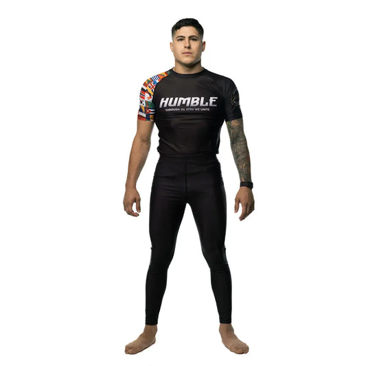 Humble Fightware Black NoGi Spats