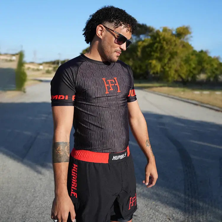BJJ rashguard Perth - Humble Fightware