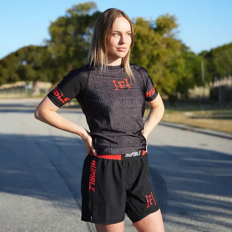 Ladies BJJ Rashguard - Humble Fightware