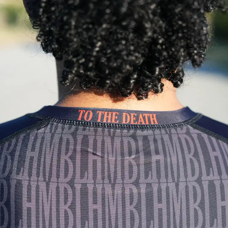 To The Death - on the back of the neck