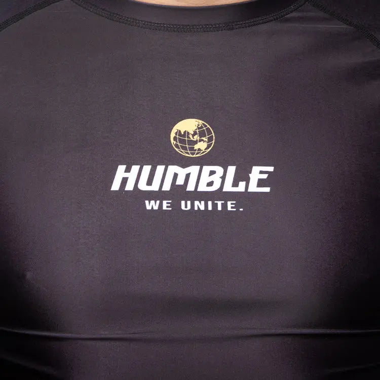 Humble We Unite on the chest