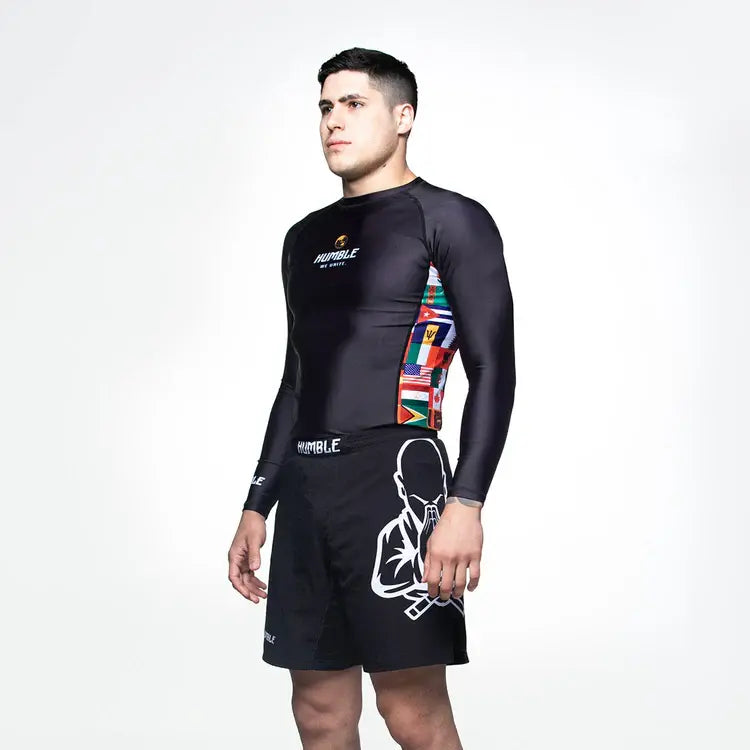 side view of Humble Rashguard