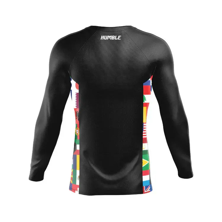 Back of Humble Unite 2.0 Long Sleeve Rashguard