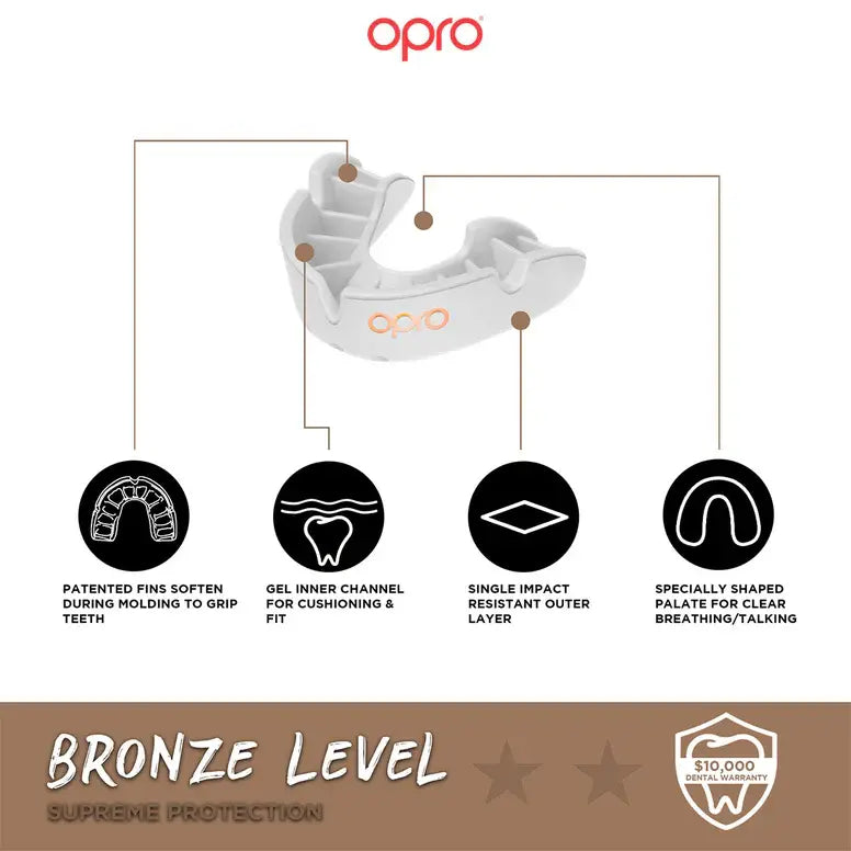 OPRO Bronze Mouthguard - Gen 4 - Junior - MASA