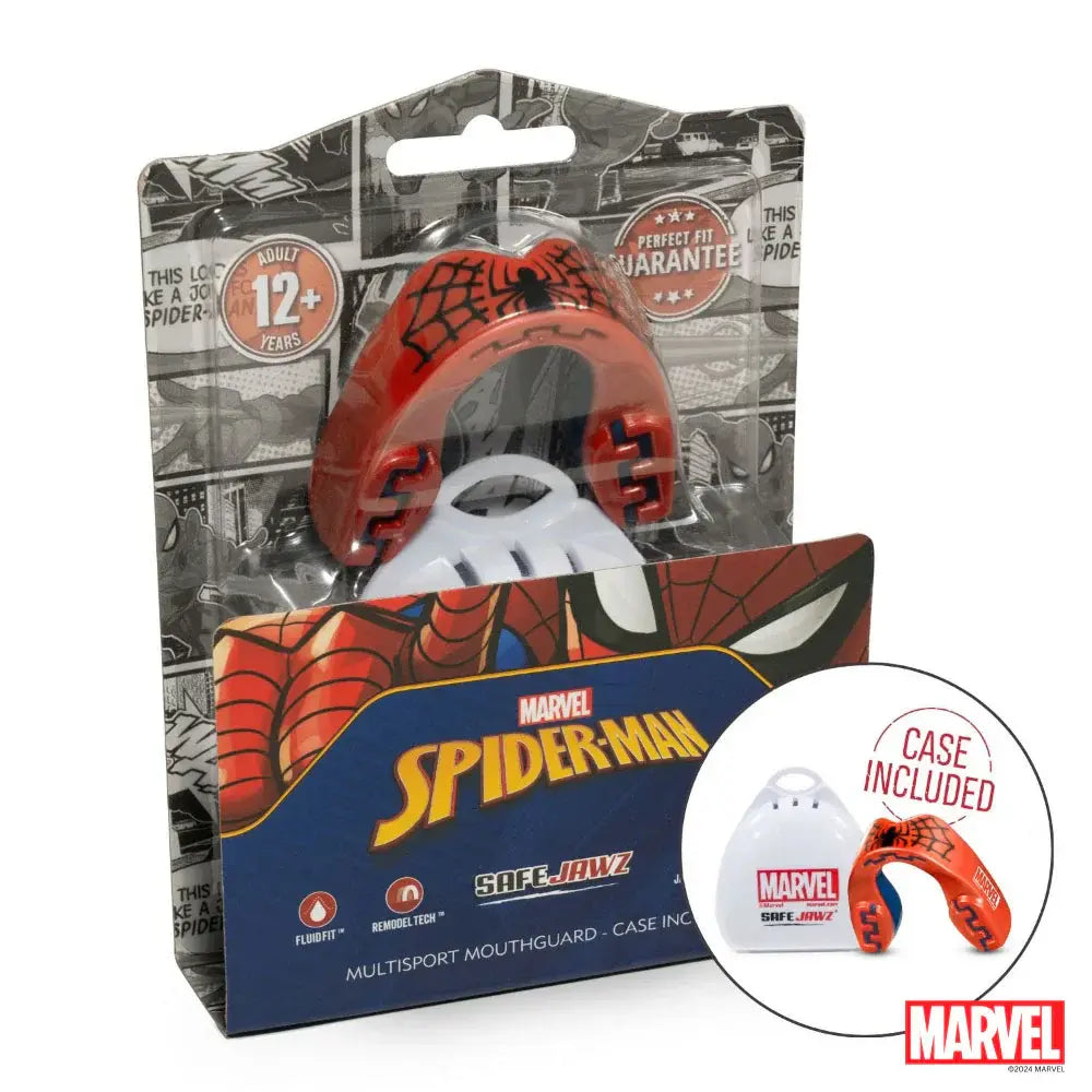 Safejaws Marvel Spiderman Mouthguard - Junior - MASA