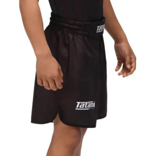SIDE OF THE SHORTS WITH LOGO
