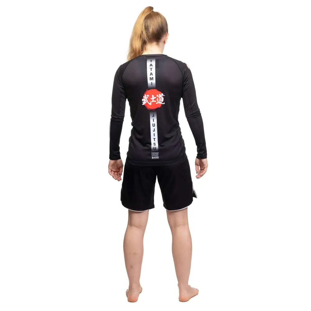 back of tatami ladies grappling shorts