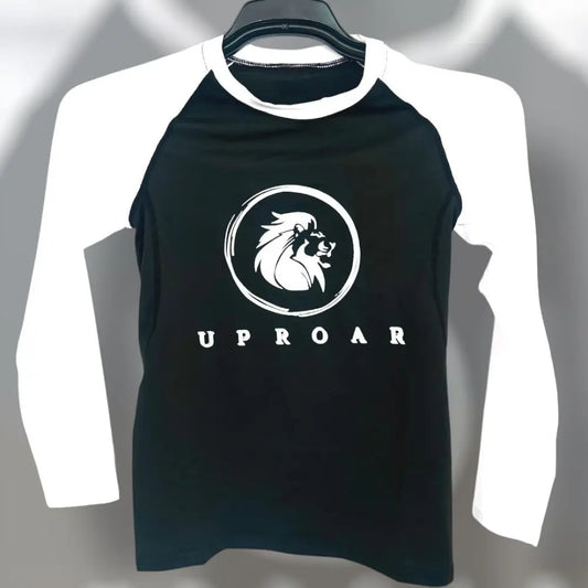 Uproar Combat Cub Kids Long Sleeve Rashie B/W - MASA