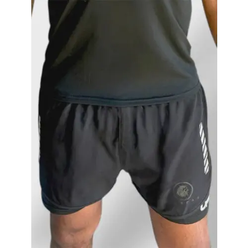 Uproar Men’s 2-in-1 Combat Shorts – Black - MASA