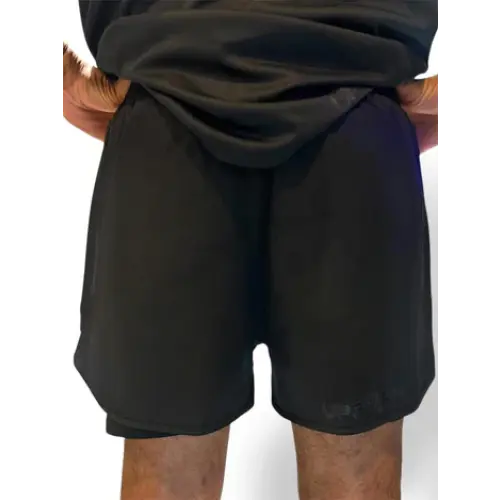Uproar Men’s 2-in-1 Combat Shorts – Black - MASA