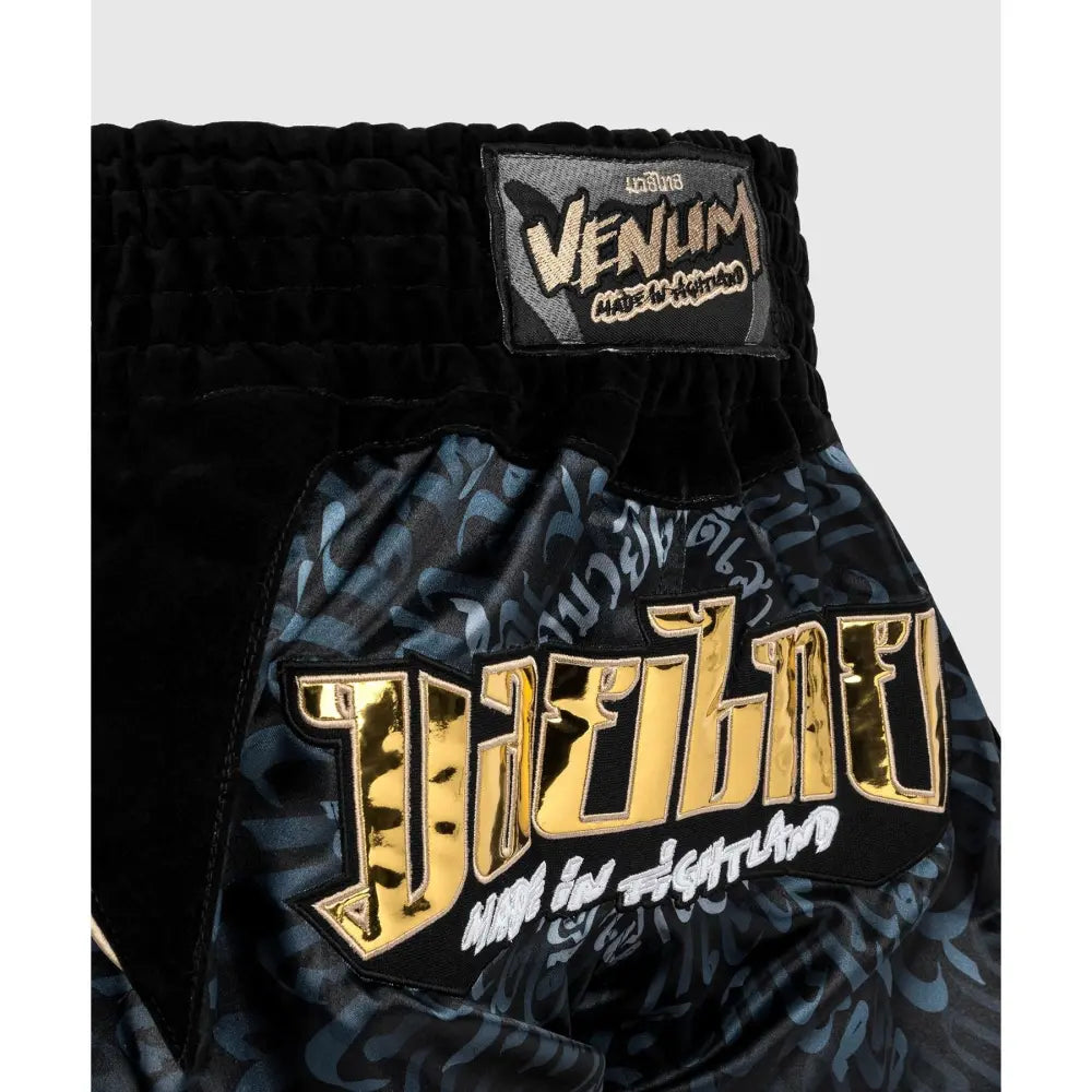 Venum Attack Muay Thai Shorts - Black/Grey