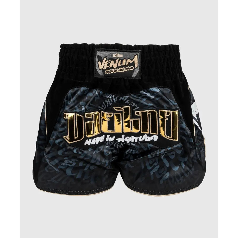 Venum Attack Muay Thai Shorts - Black/Grey