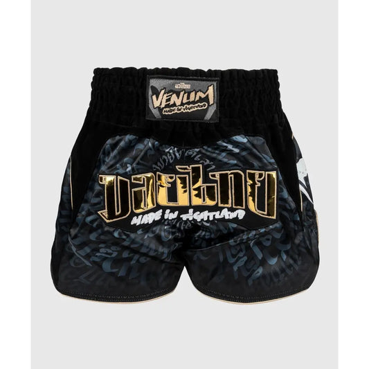 Venum Attack Muay Thai Shorts - Black/Grey