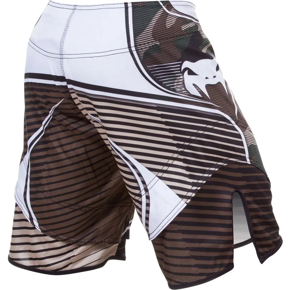 Back view - Venum MMA Fight shorts - Camo