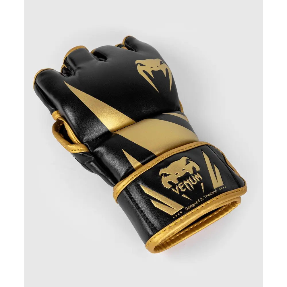 Venum Challenger 2.0 MMA gloves- Black/Gold - MASA Perth