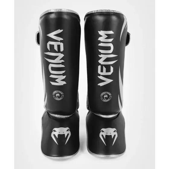 Venum Challenger Shinguards - Black/Silver - MASA