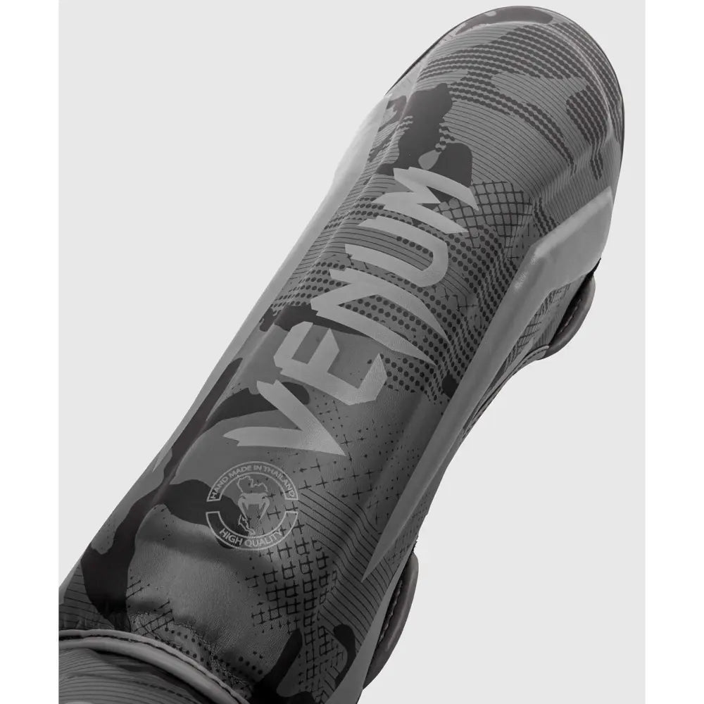 Venum Elite Standup Shinguards - Black / Dark Camo