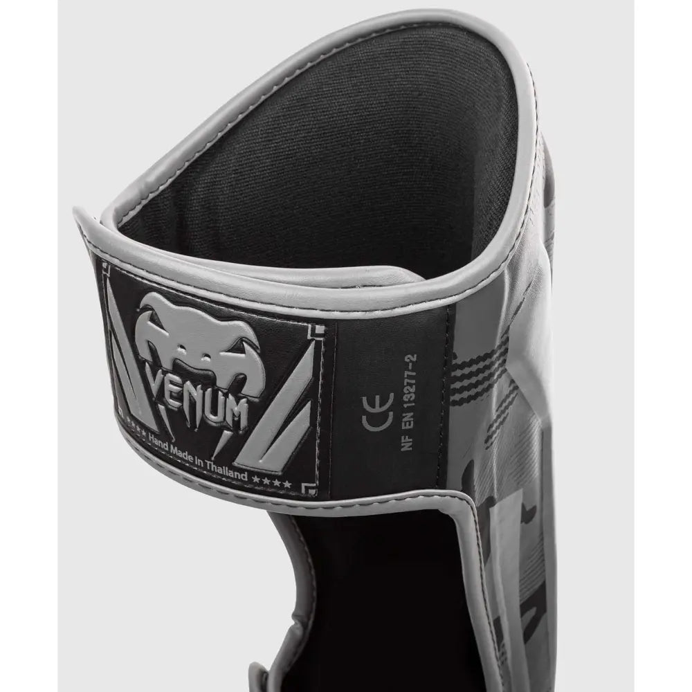 Venum Elite Standup Shinguards - Black / Dark Camo