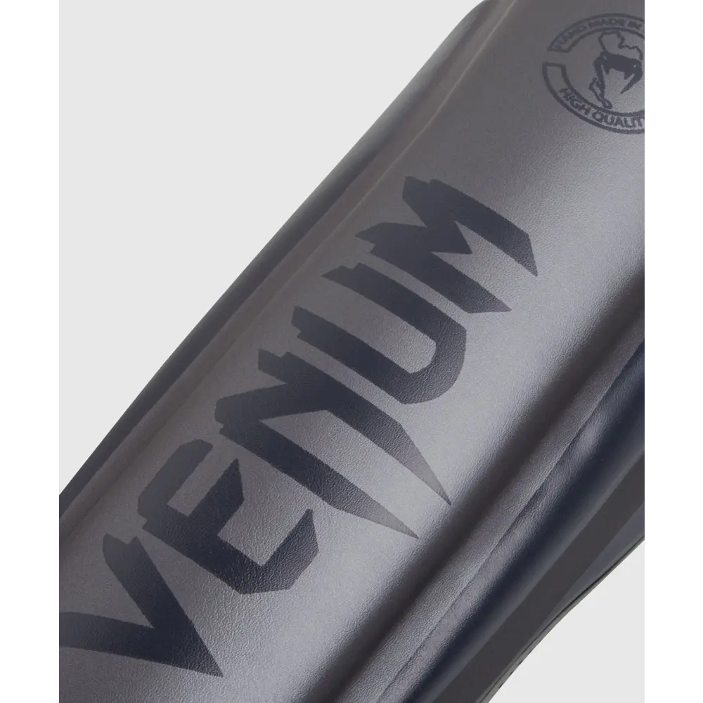 Venum Elite Standup Shinguards - Grey/Grey - MASA
