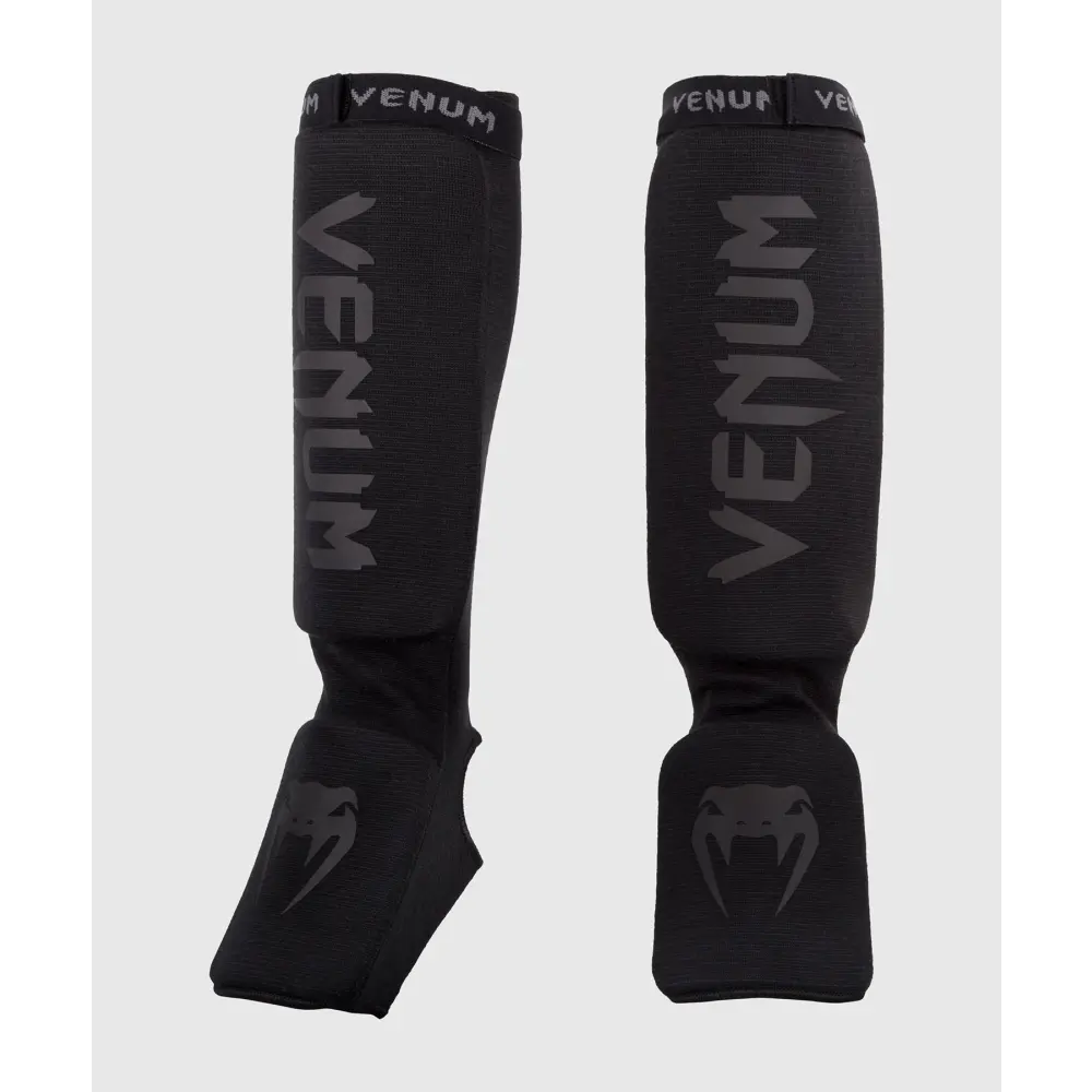 Venum Kontact Shin Guards - Black - MASA