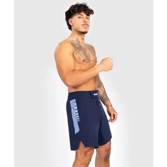 Venum Tempest Men’s Fight Shorts - Navy Blue/Blue