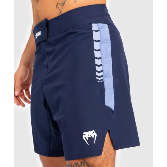 Venum Tempest Men’s Fight Shorts - Navy Blue/Blue