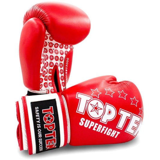 TopTen Superfight 3000 Boxing Gloves - Red