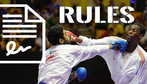 Kumite Rules  - Changes for Under 14 years
