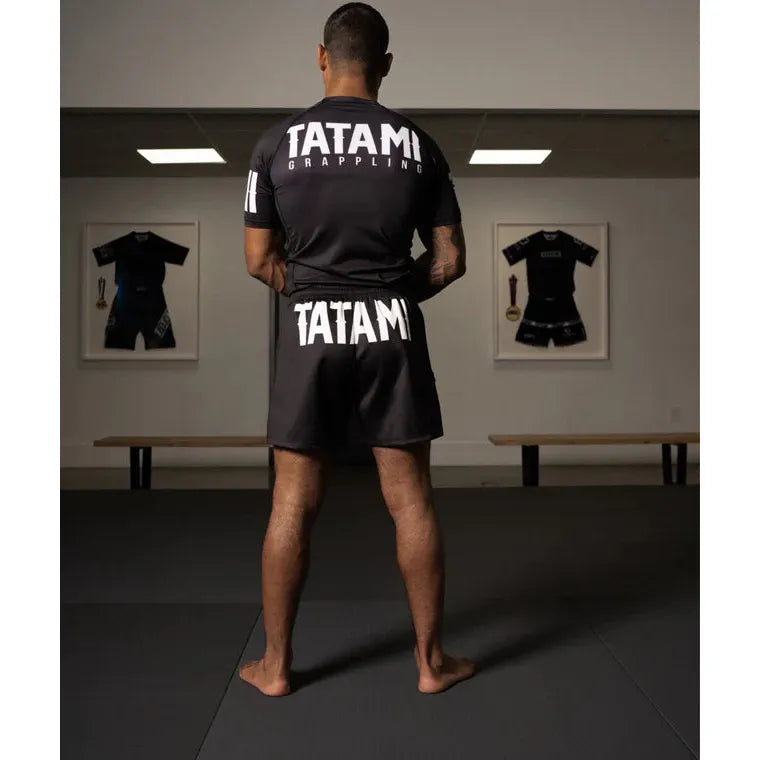 Tatami Raven High Cut Shorts - Back View