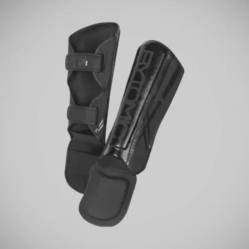 Bytomic Axis V2 Kids Shinguards - Black/Black - MASA
