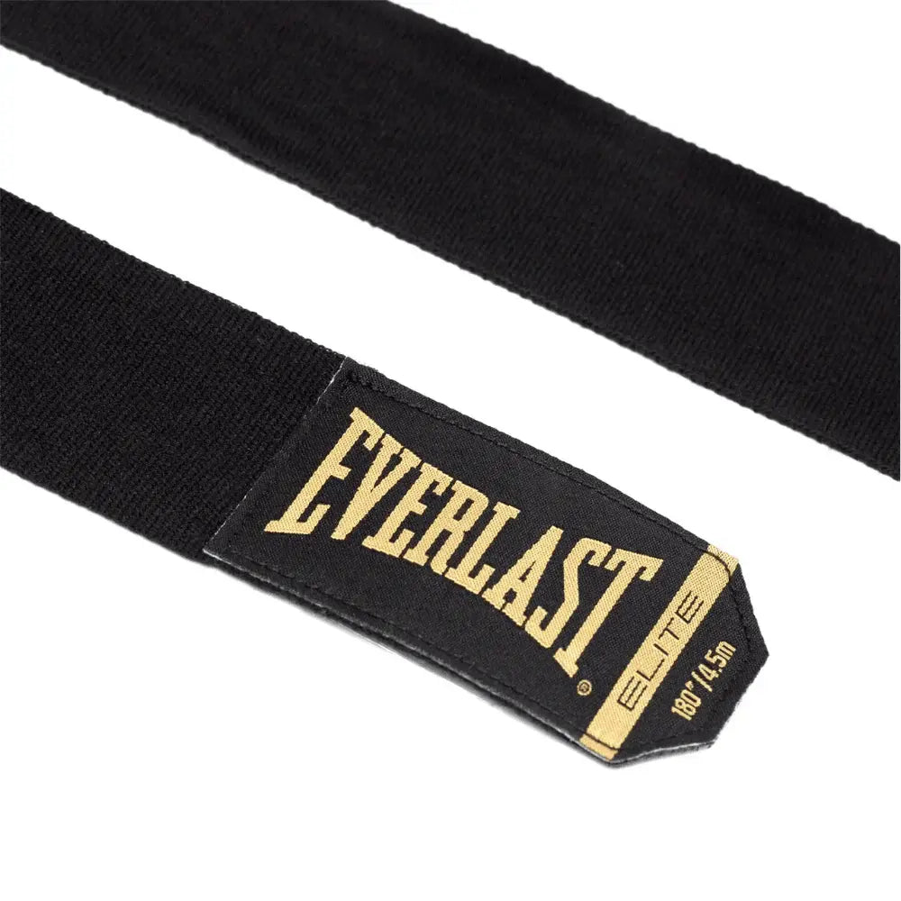Everlast 180 Hand Wraps - Black - Boxing Hand Wraps