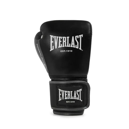 Everlast Powerlock OG Advanced Boxing Gloves - Black/White/Grey