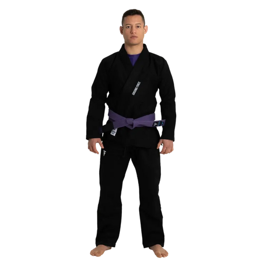 Ground Force Basic BJJ Gi V2 - Black - BJj Gi Perth