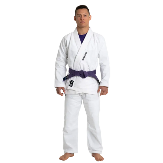 Ground Force Basic BJJ Gi V2 - White Martial Arts Supplies Aus